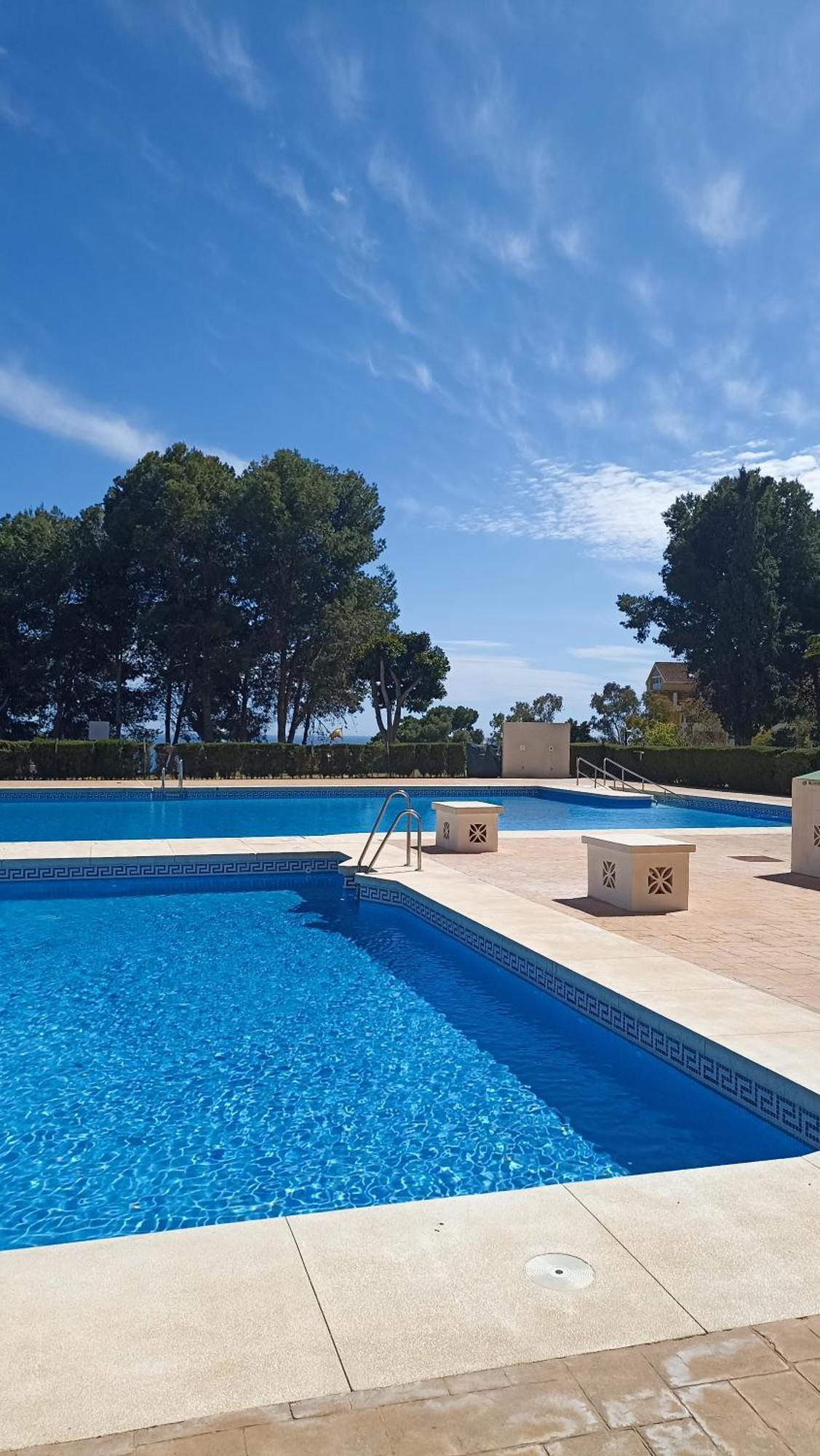 Bonito Y Moderno Estudio Con Vistas Al Mar Benalmádena Exterior photo